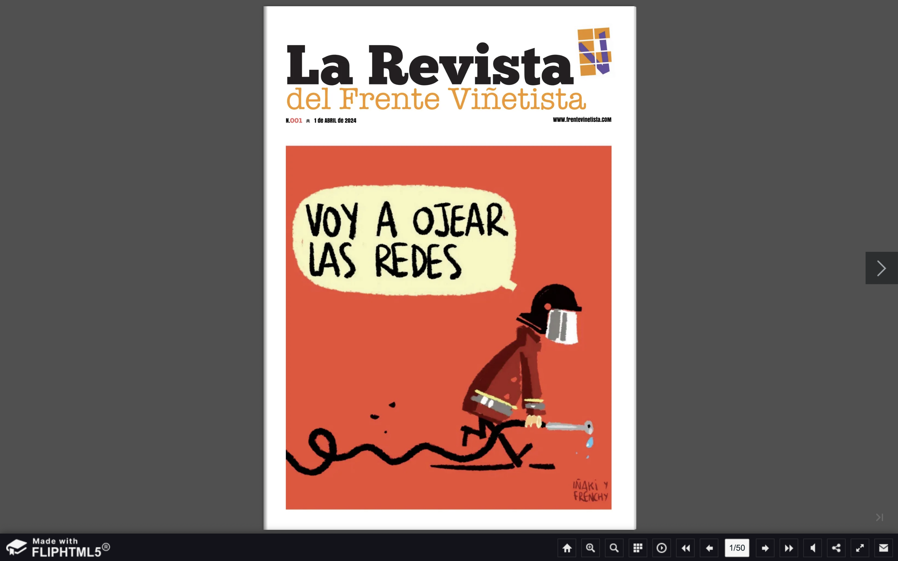 Revista Frente Viñetista 1 de abril 2024 | España
