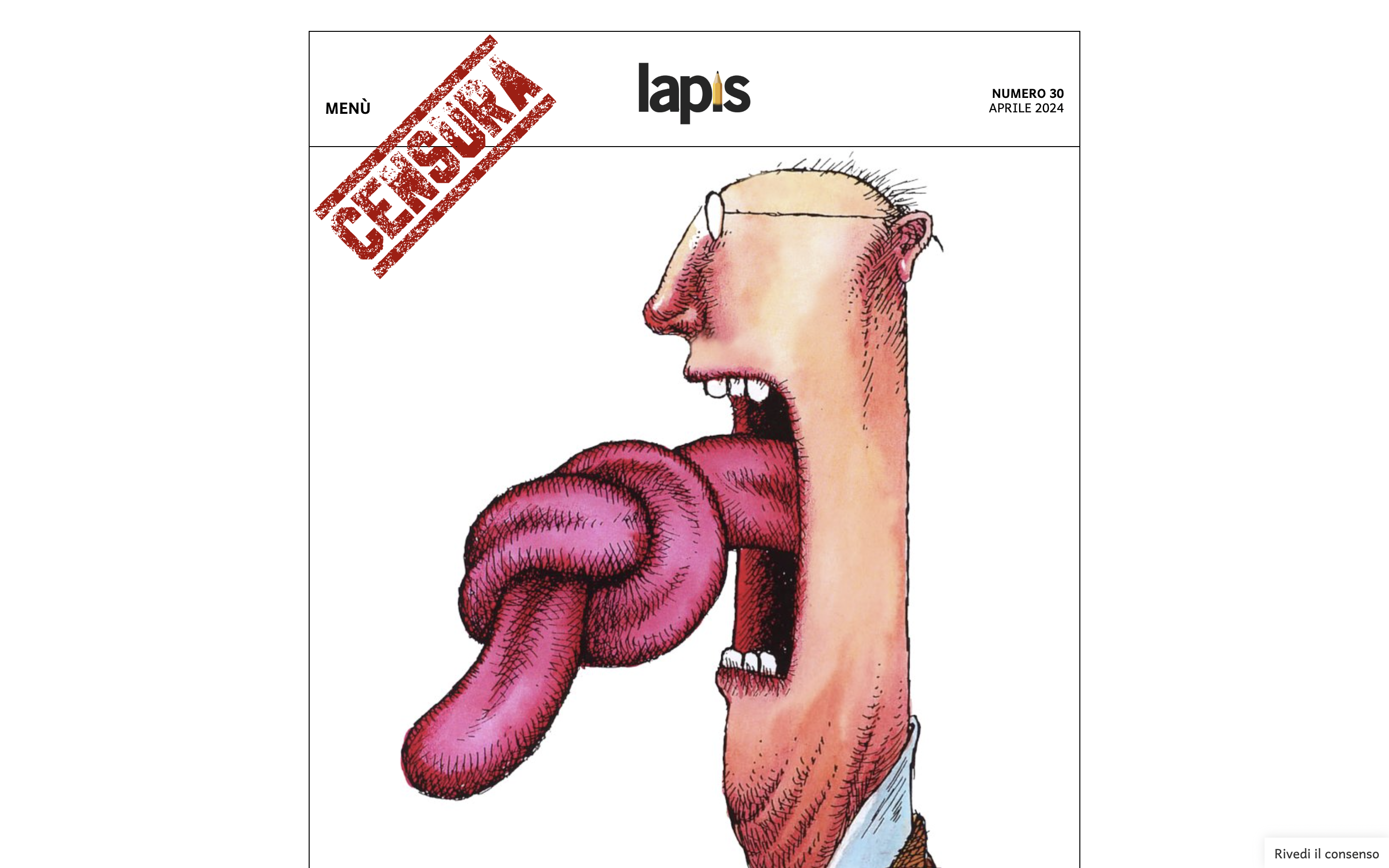 Magazine "Lapis" No. 30 | Italia