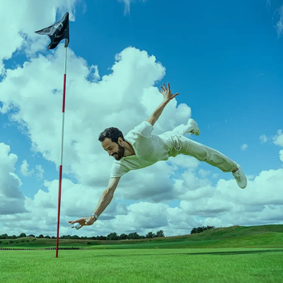 Humores visuales: El humor en el desequilibrio y la levitación de Mathieu Forget