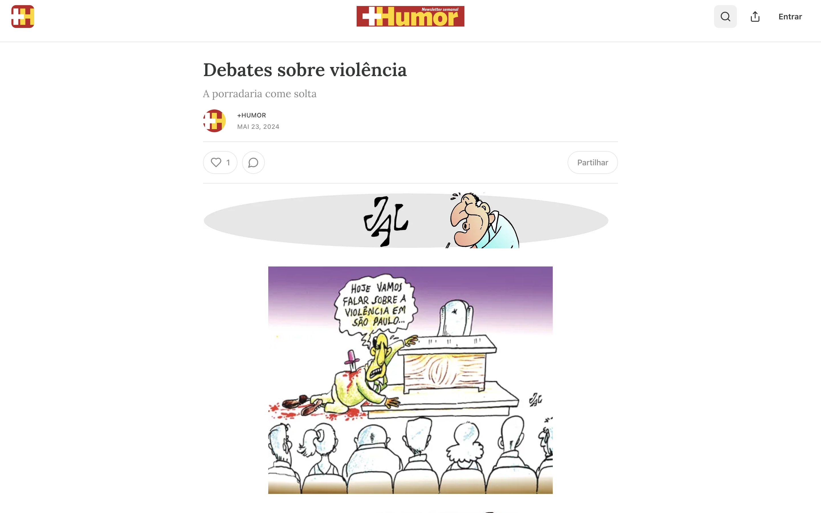 Boletín +Humor (23/05/24) | Brasil
