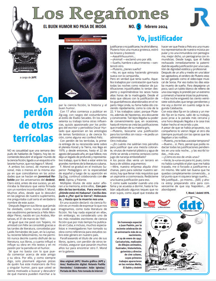 Suplemento "Los regañones" No. 3 | Cuba