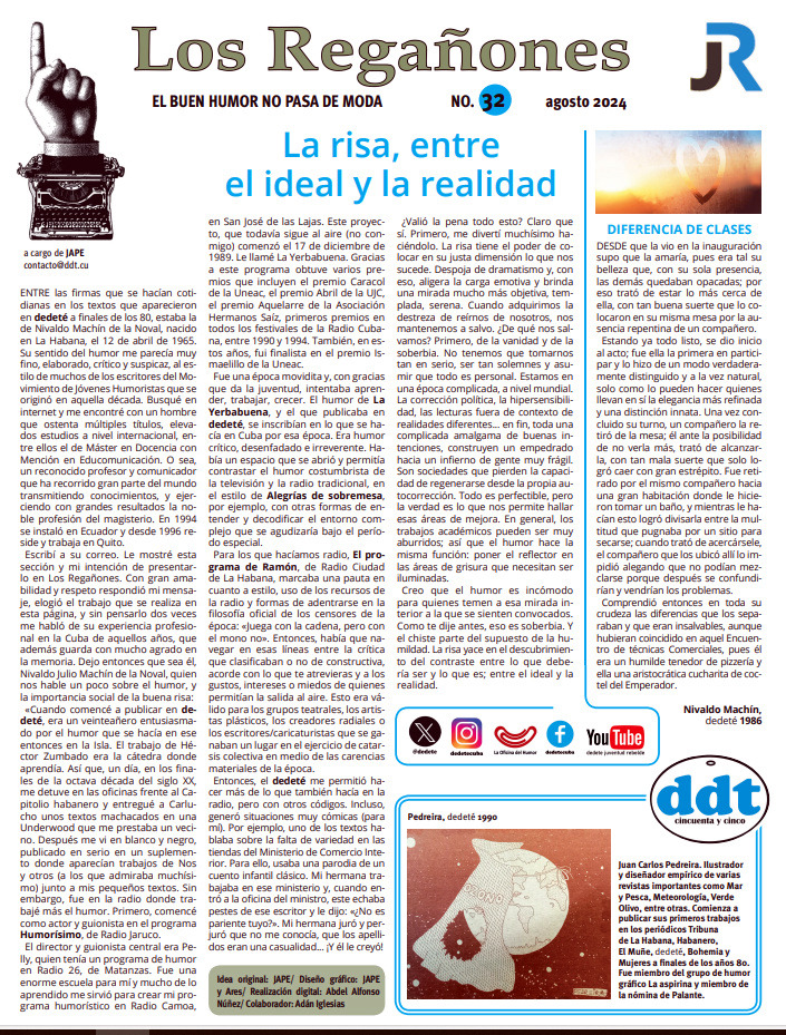 Suplemento "Los regañones" . No. 32 | Cuba
