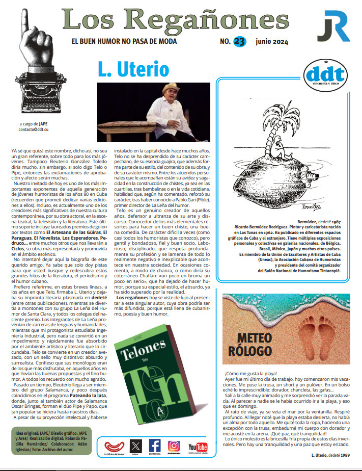 Suplemento "Los regañones" . No. 23 | Cuba