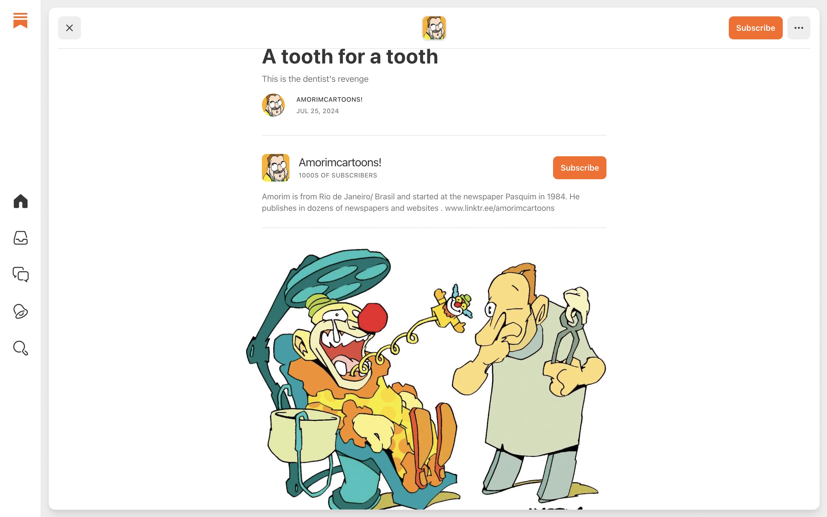 Boletín Amorincartoon 25/07/24 | Brasil