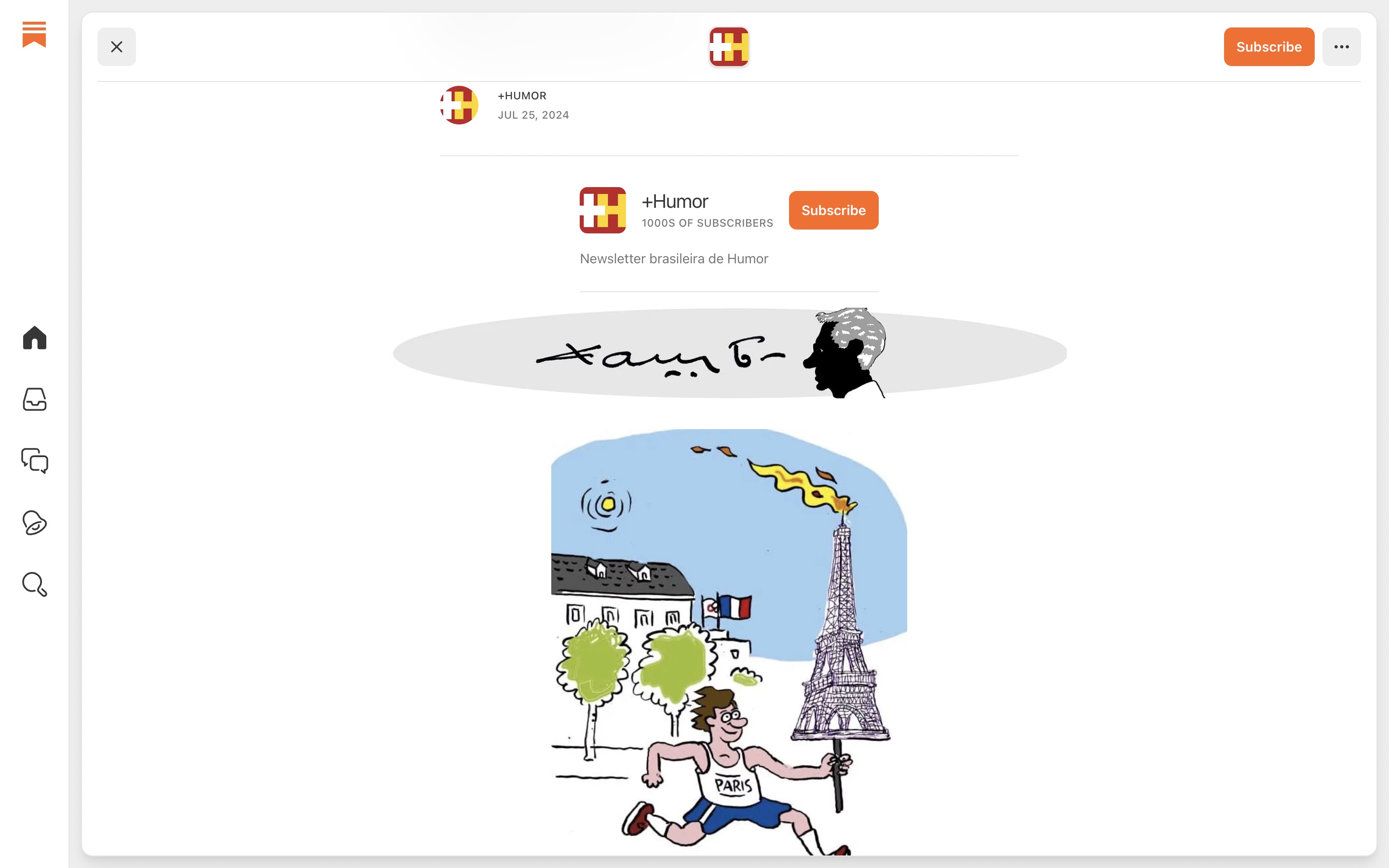 Boletín +Humor (25/07/24) | Brasil