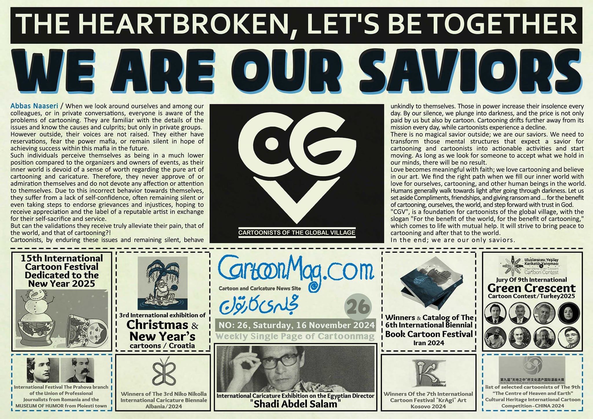 Suplemento Cartoonmag No. 26 | Irán