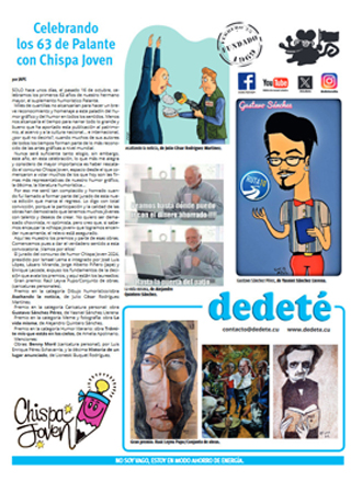 Suplemento "Dedeté" (20/10/24) | Cuba