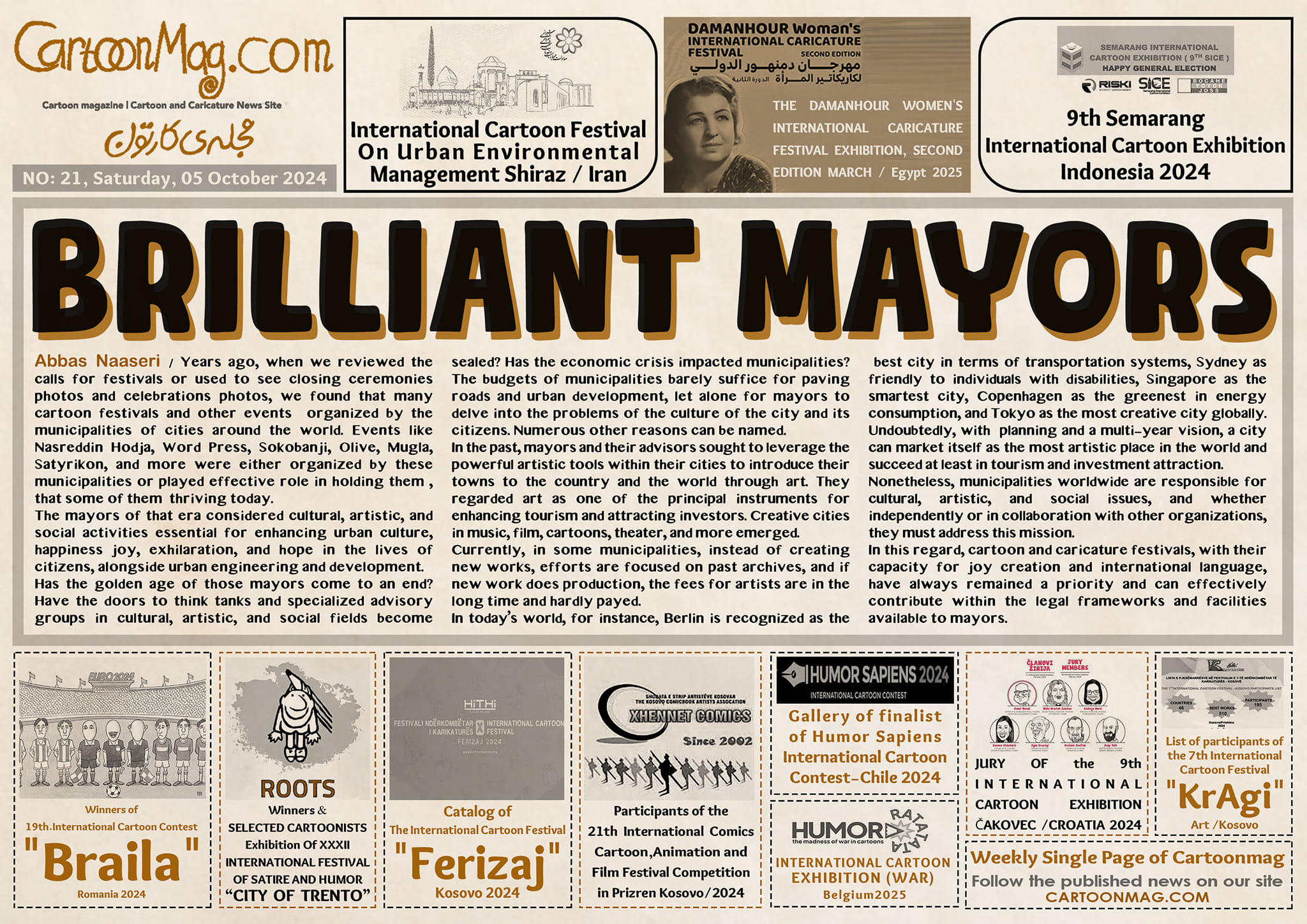 Suplemento Cartoonmag No. 21 | Irán