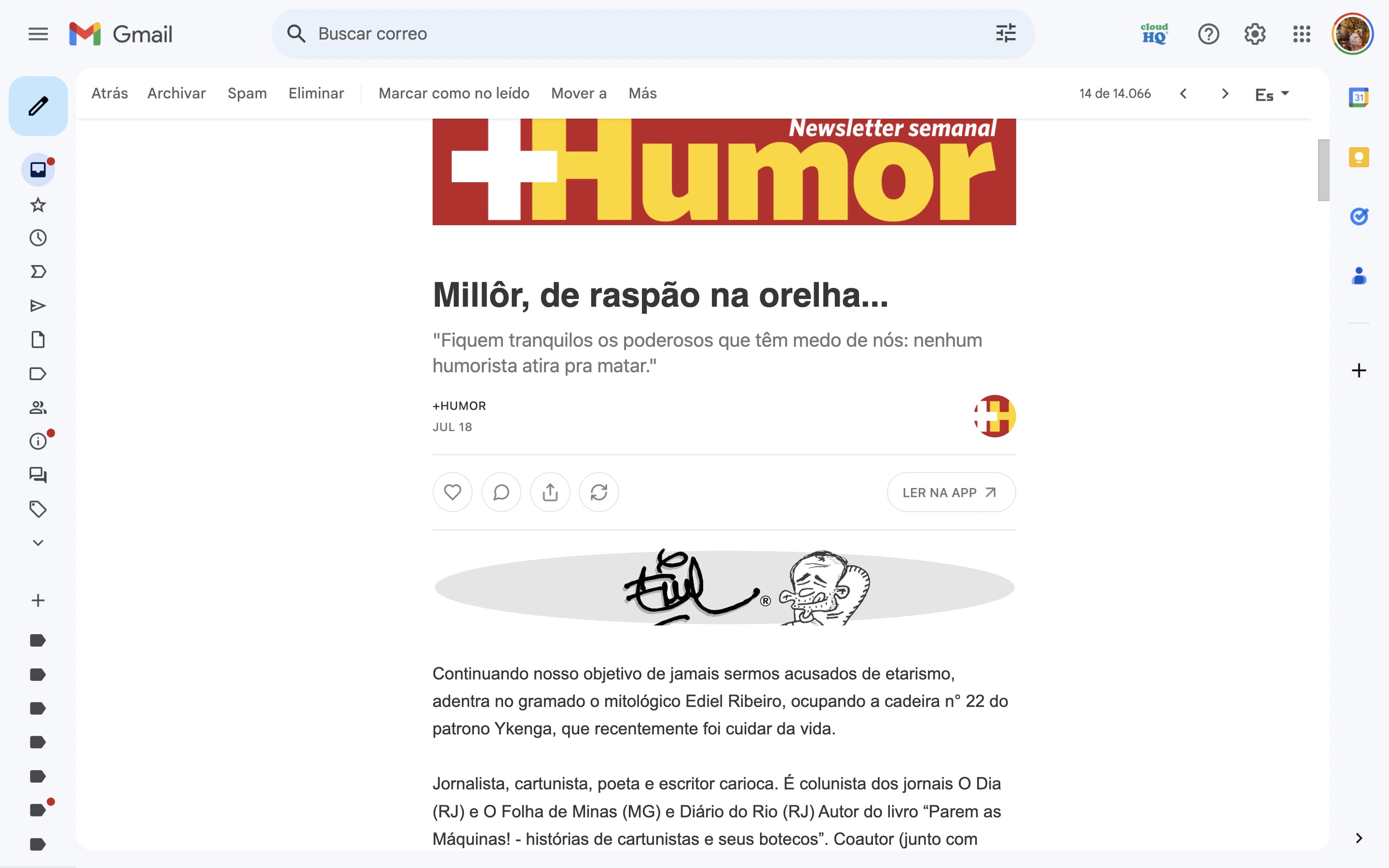 Boletín +Humor (18/07/24) | Brasil