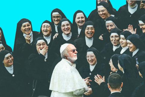 Peter Nieuwendijk POPE PETER AND HIS LADIES.jpg