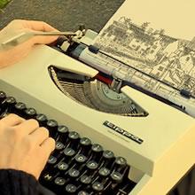 Las máquinas de escribir y el arte de James Cook 
